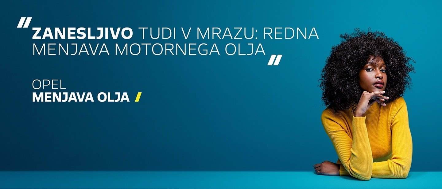 Opel menjava olja